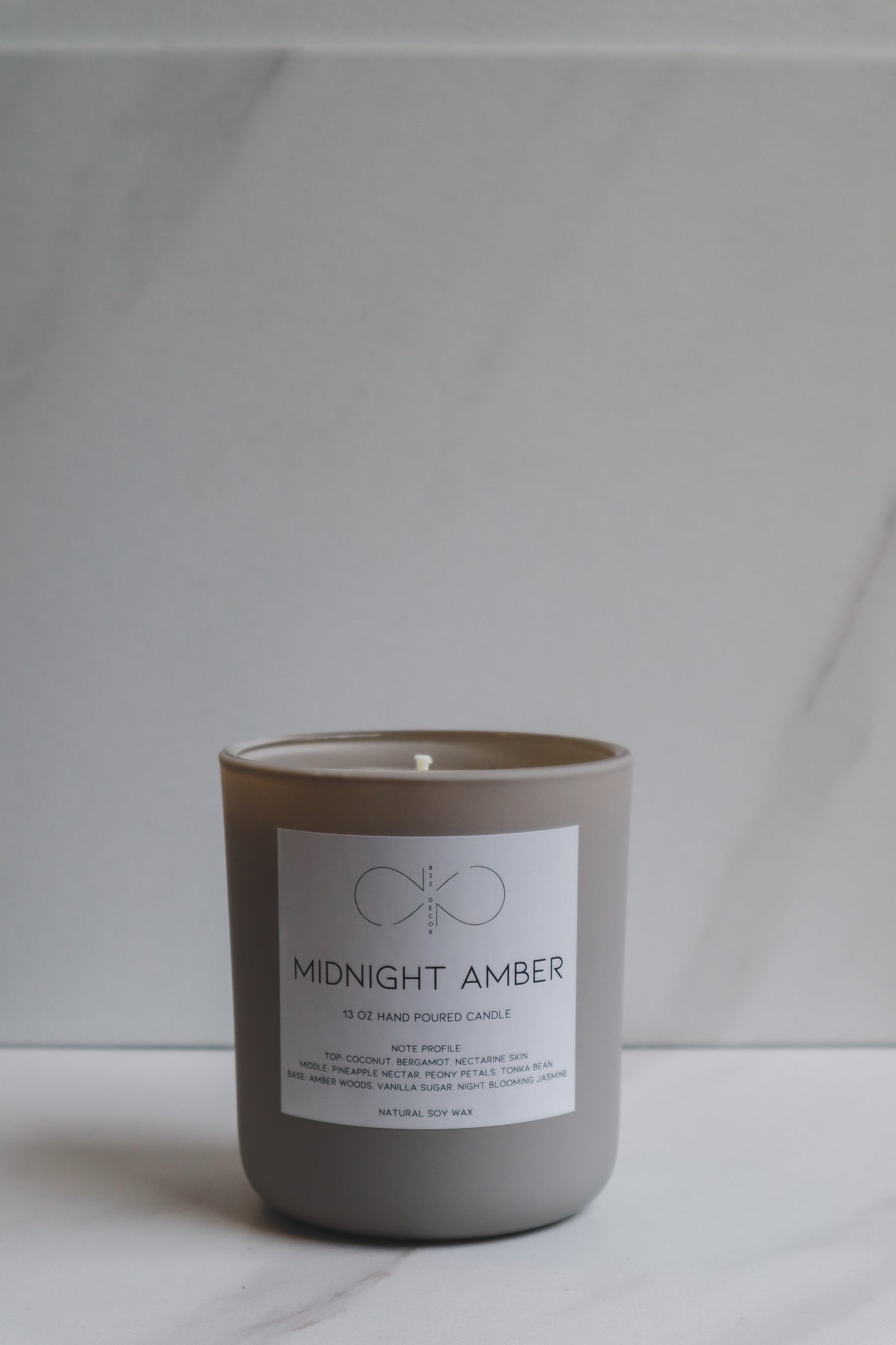 Midnight Amber Candle