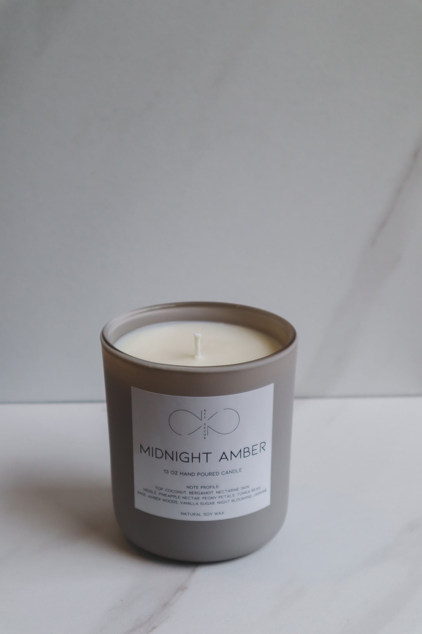 Midnight Amber Candle