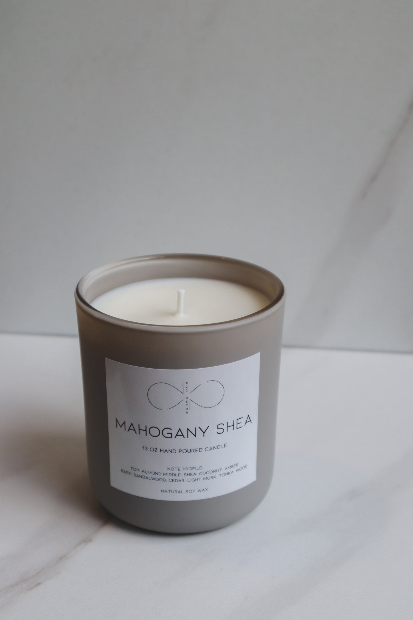 Mahogany Shea Candle