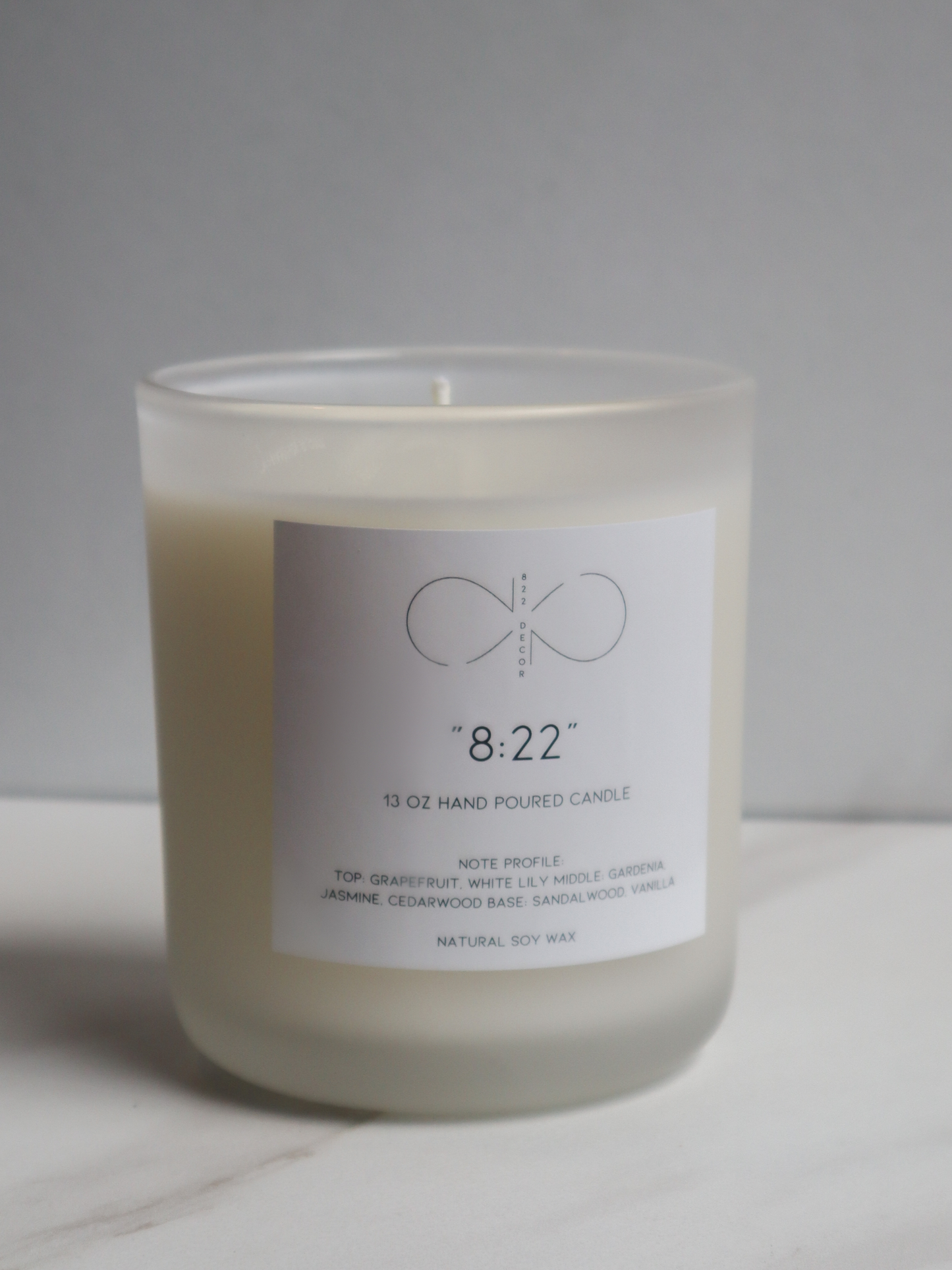 Anniversary Edition: "8:22" Candle