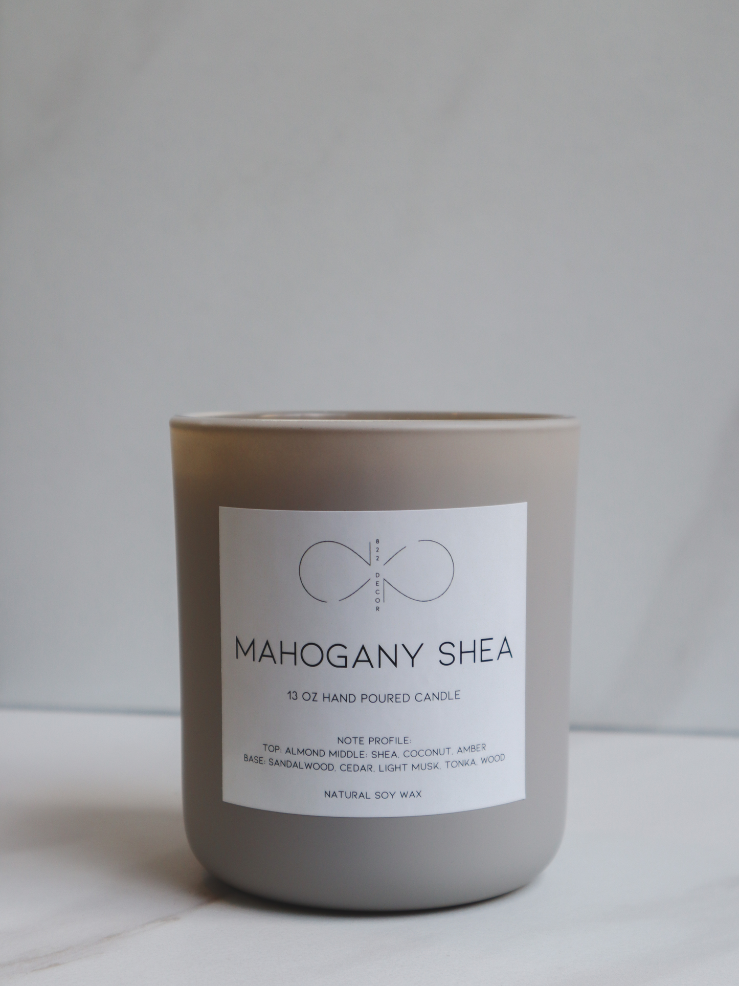 Mahogany Shea Candle